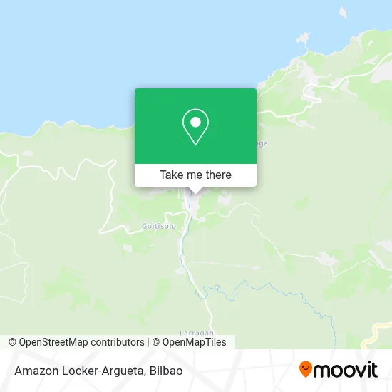 Amazon Locker-Argueta map