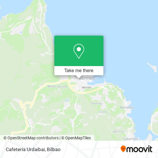 Cafetería Urdaibai map