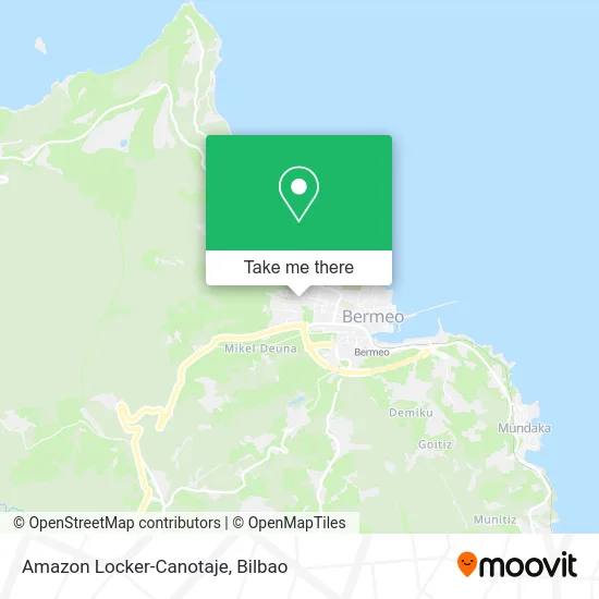 Amazon Locker-Canotaje map