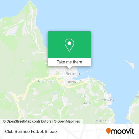 Club Bermeo Fútbol map