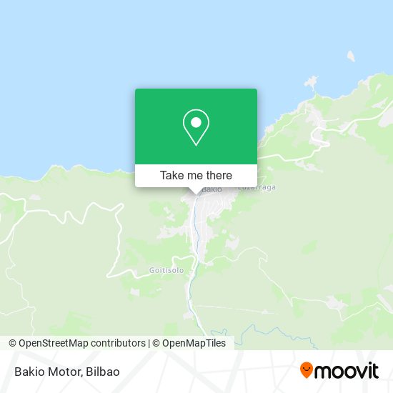 mapa Bakio Motor