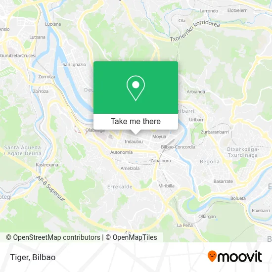 Tiger map