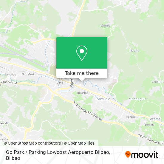 Go Park / Parking Lowcost Aeropuerto Bilbao map