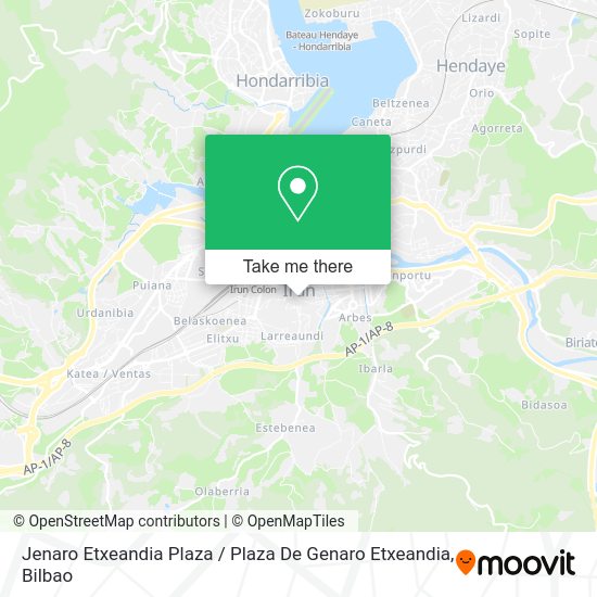 Jenaro Etxeandia Plaza / Plaza De Genaro Etxeandia map