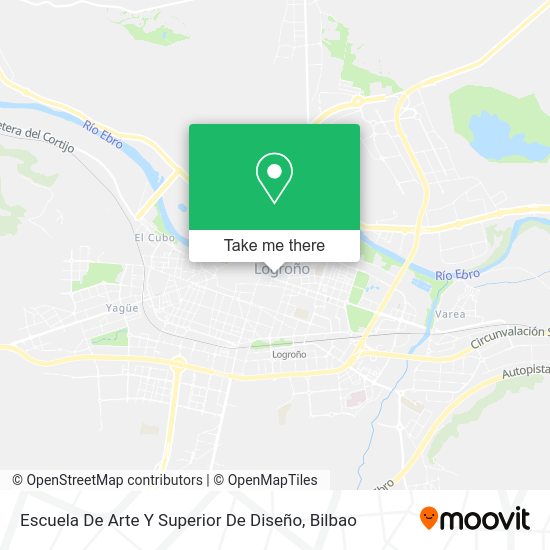 Escuela De Arte Y Superior De Diseño map
