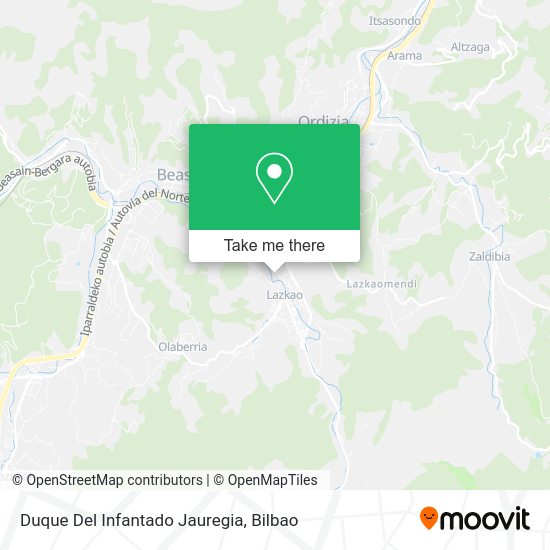 Duque Del Infantado Jauregia map