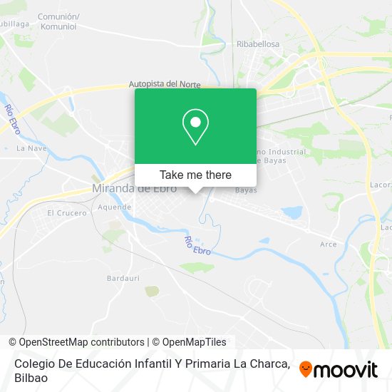Colegio De Educación Infantil Y Primaria La Charca map
