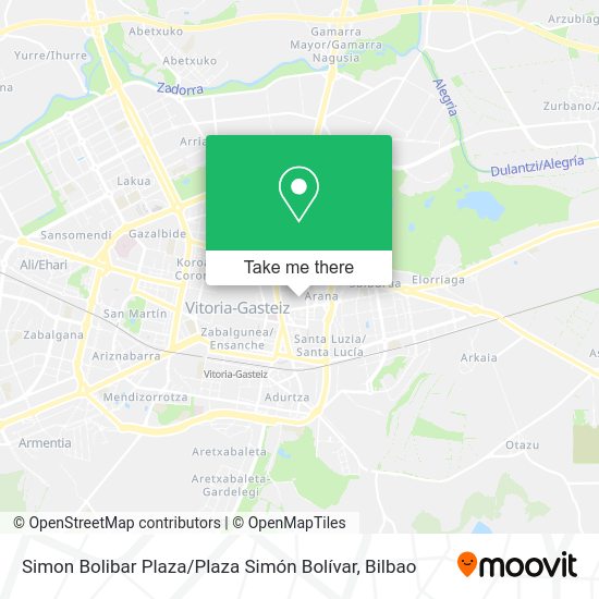 Simon Bolibar Plaza / Plaza Simón Bolívar map