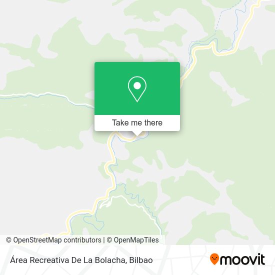 Área Recreativa De La Bolacha map