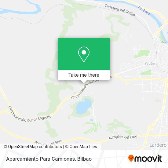 Aparcamiento Para Camiones map
