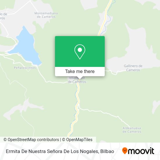 Ermita De Nuestra Señora De Los Nogales map