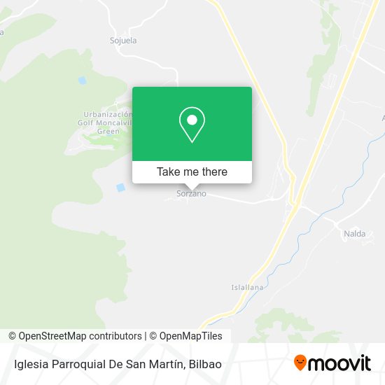 Iglesia Parroquial De San Martín map