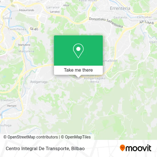 Centro Integral De Transporte map