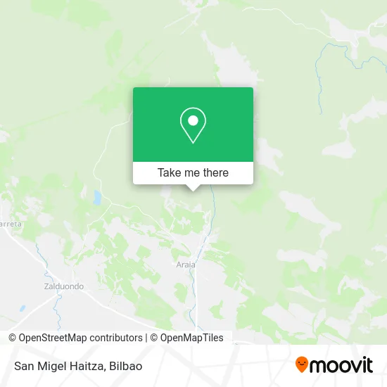 San Migel Haitza map