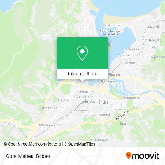 Gure-Maitea map