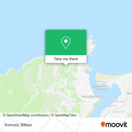 mapa Kornutz