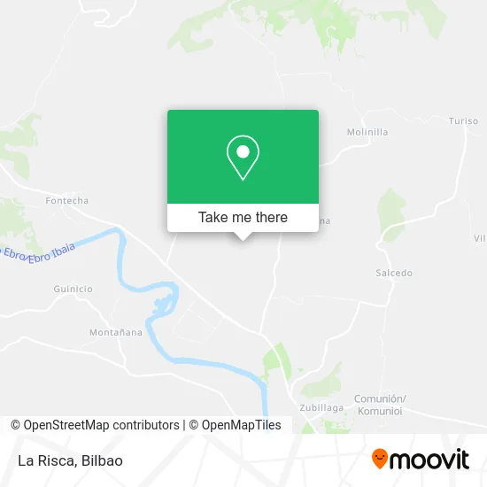 mapa La Risca