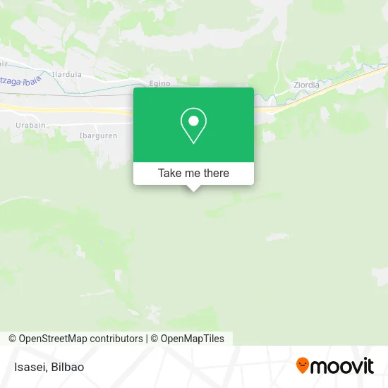 Isasei map