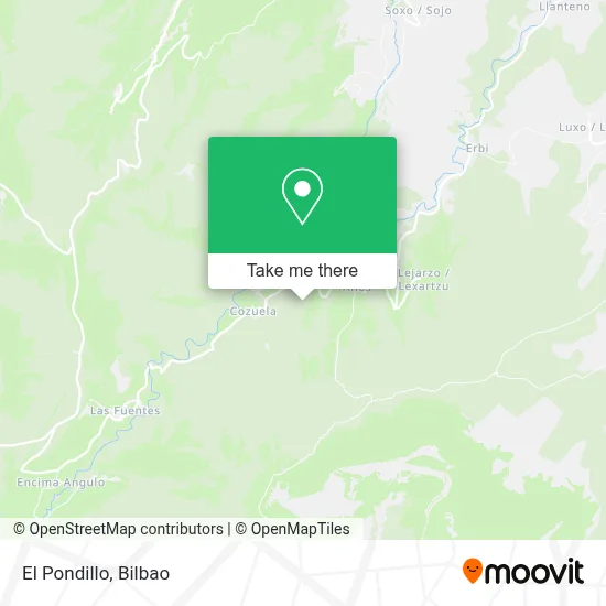 El Pondillo map