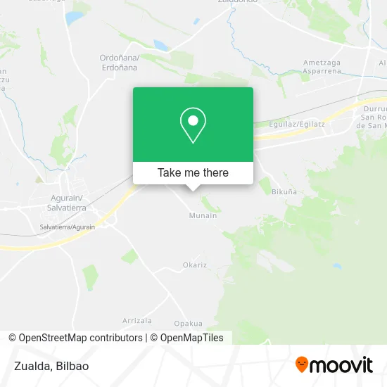 mapa Zualda