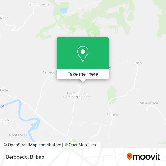 mapa Berocedo