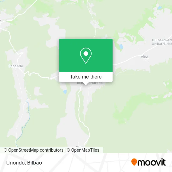 Uriondo map