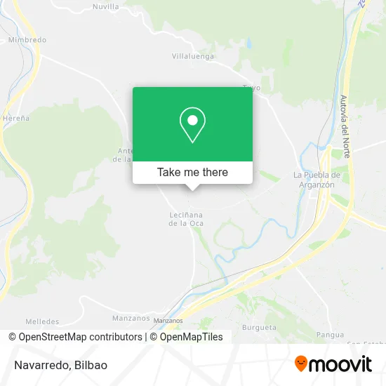 Navarredo map