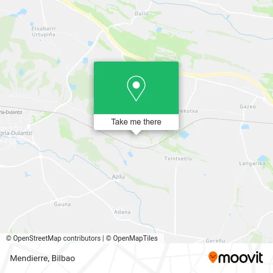 mapa Mendierre