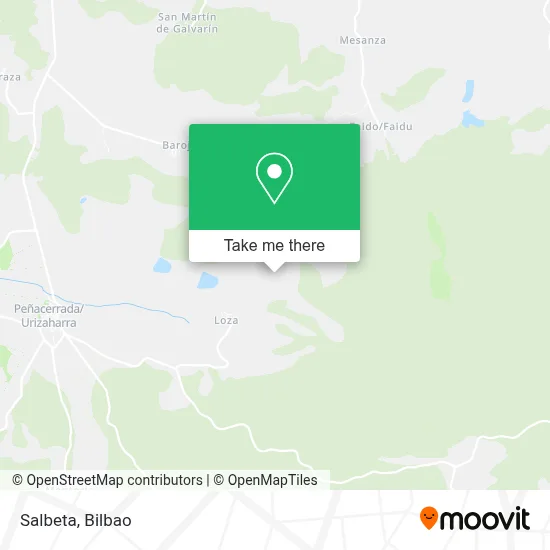 Salbeta map