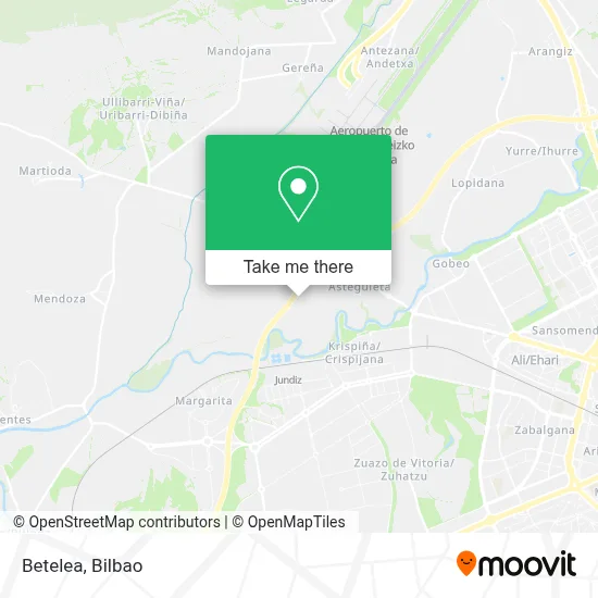 Betelea map