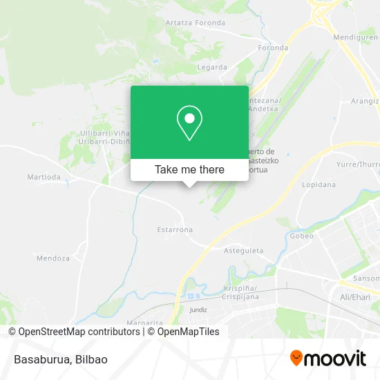 Basaburua map