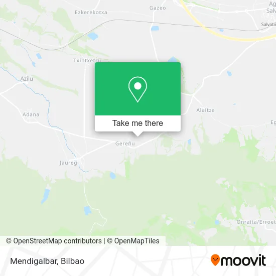 mapa Mendigalbar