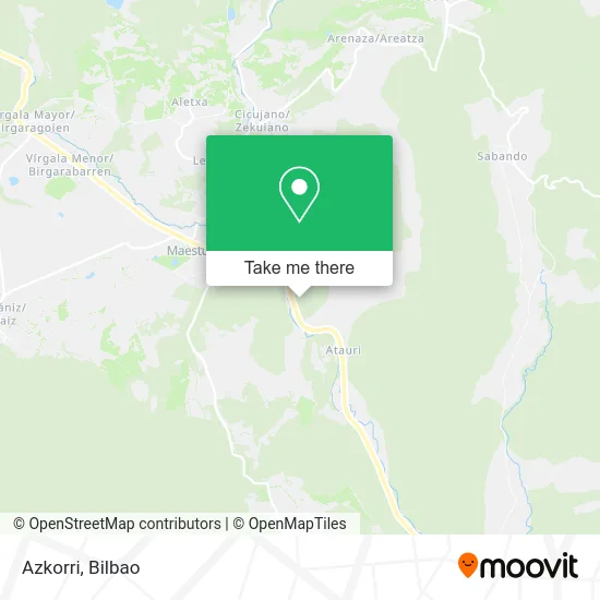 Azkorri map