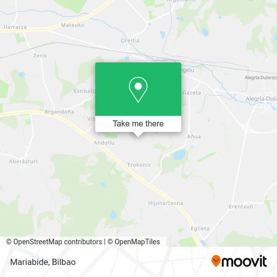 Mariabide map