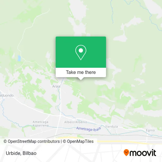 Urbide map