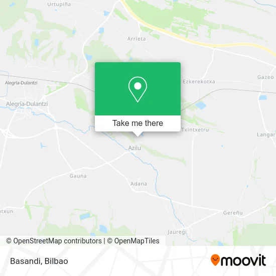 mapa Basandi