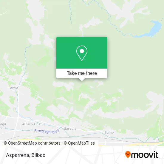 Asparrena map