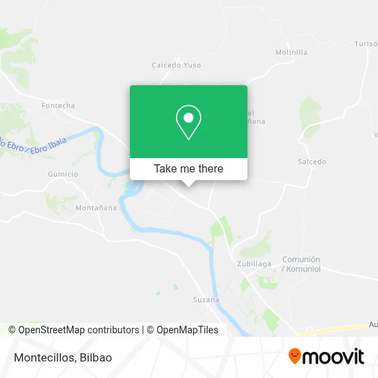 Montecillos map