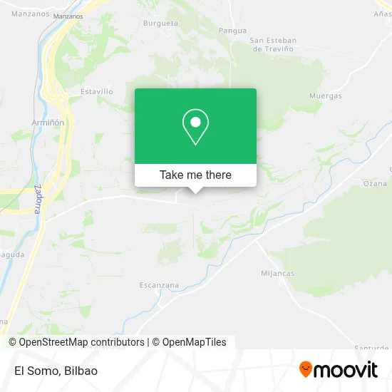 El Somo map