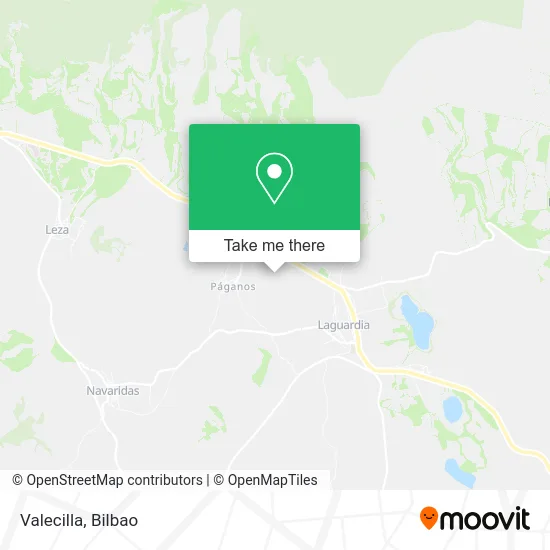 mapa Valecilla