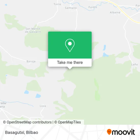 Basagutxi map