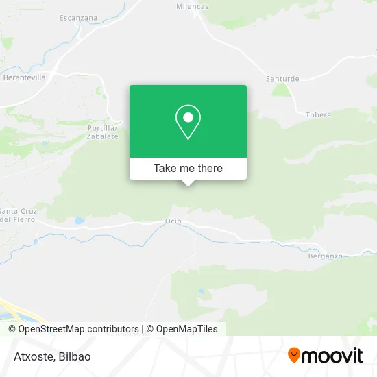 Atxoste map