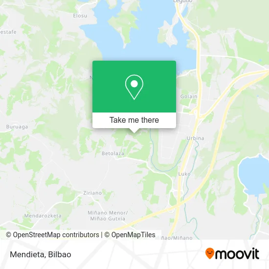 mapa Mendieta