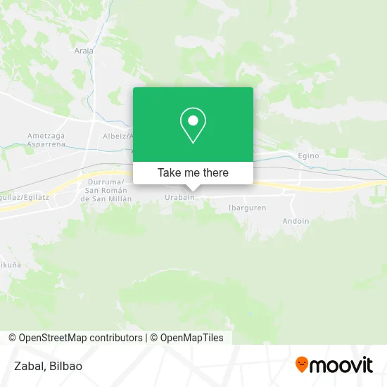 Zabal map