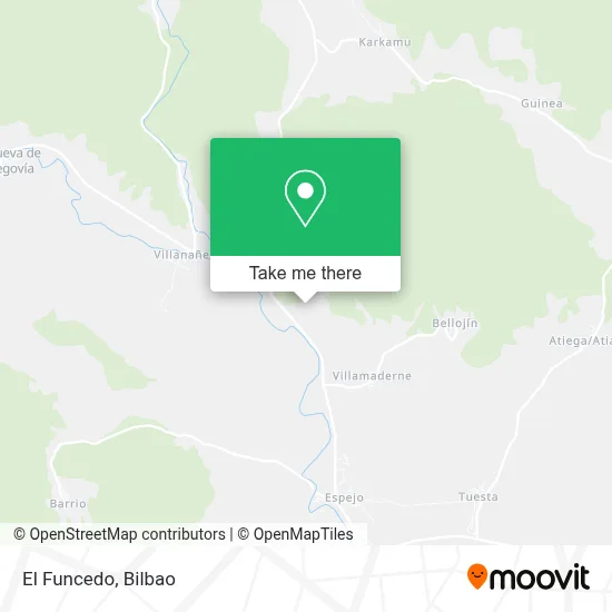 El Funcedo map