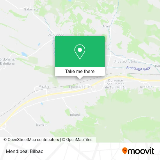 Mendibea map