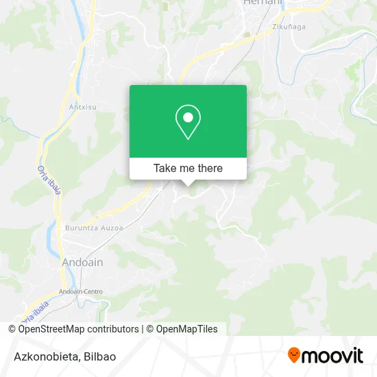 Azkonobieta map