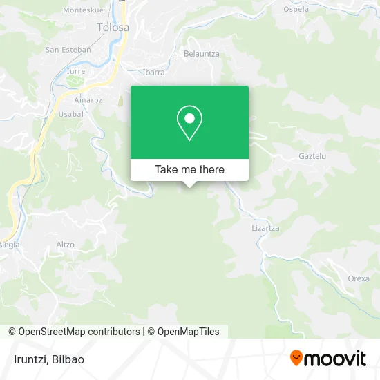 mapa Iruntzi