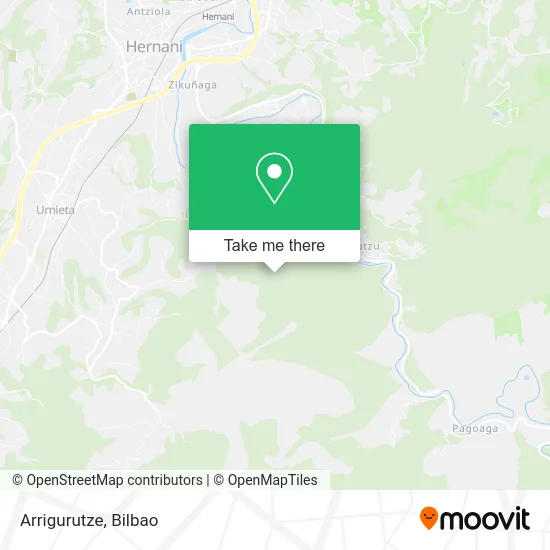 mapa Arrigurutze