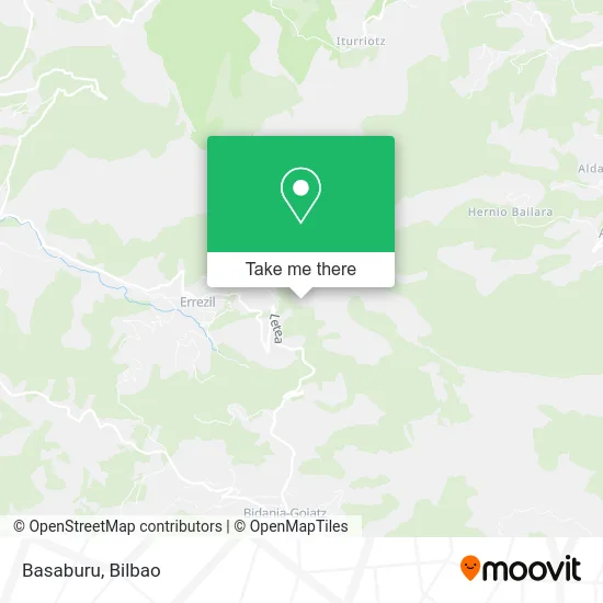 Basaburu map